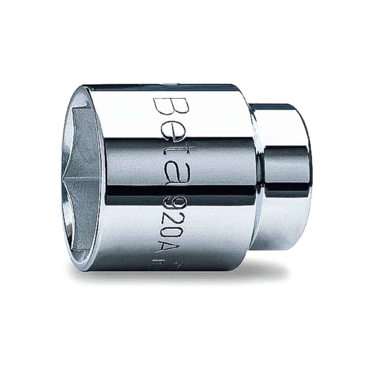 BETA 1/2 in Drive Standard Socket, 6 point, 39 mm Overall Length