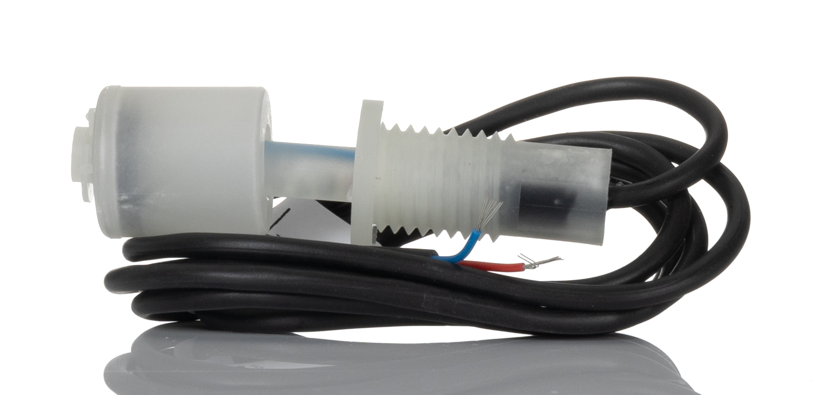 RS PRO External, Vertical Polypropylene Float Switch, Float, 1m Cable, NO/NC, 240V ac Max, 120V dc Max