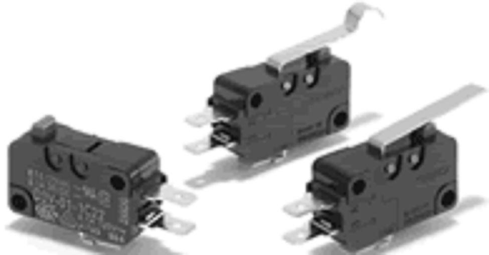 Omron Hinge Roller Lever Limit Switch, IP40, SPDT, 250V ac Max