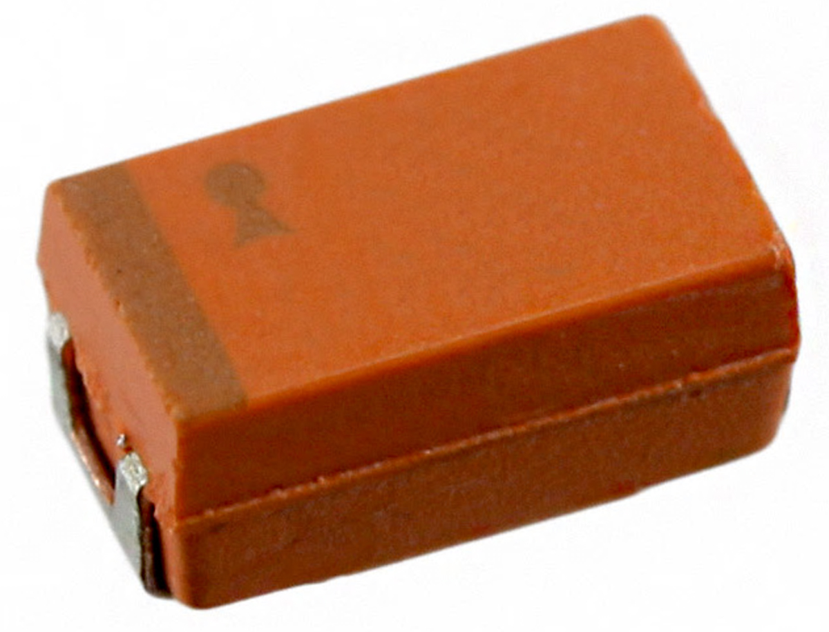 AVX 10μF Tantalum Capacitor 25V dc, TAJ Series