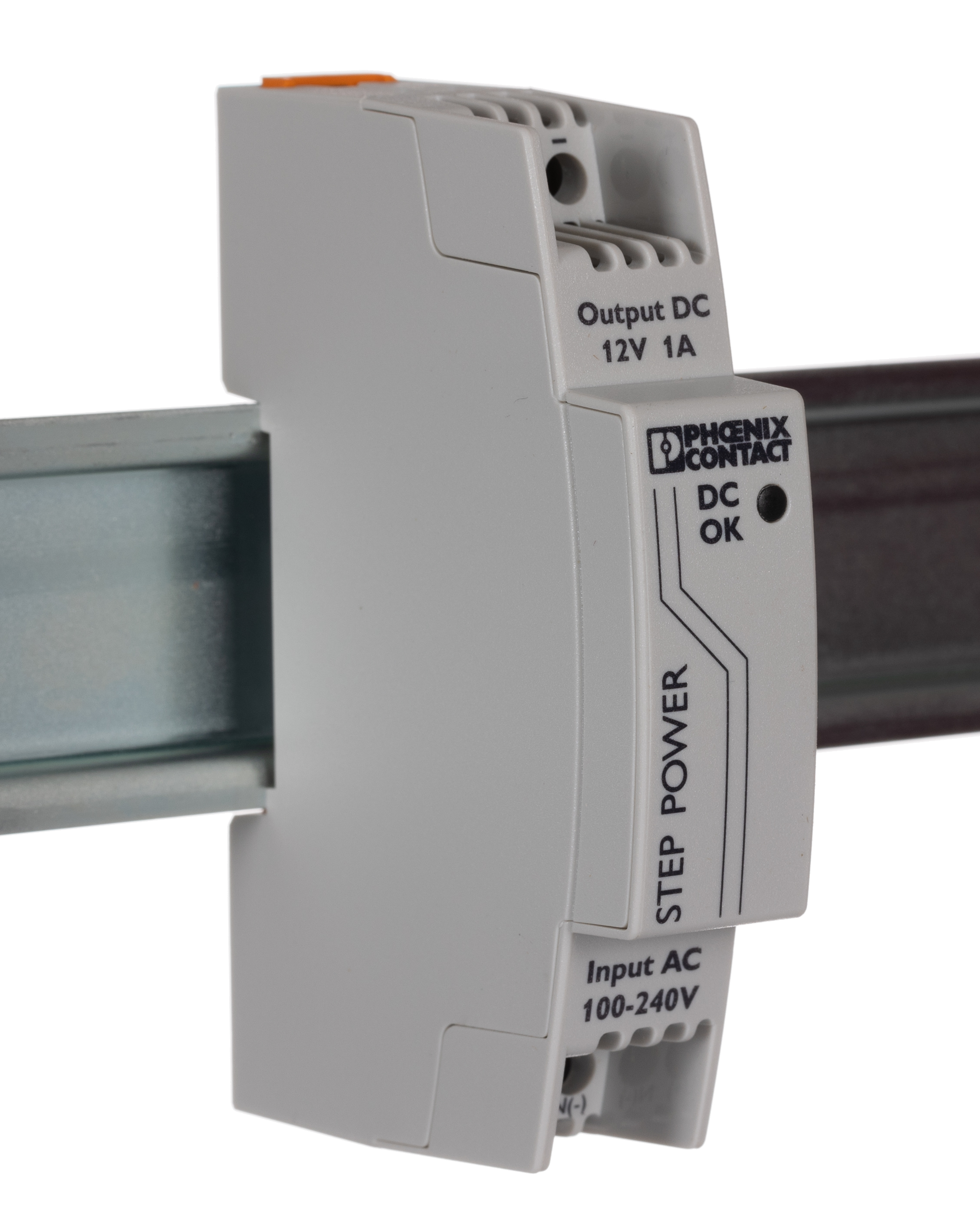 Phoenix Contact STEP POWER Switched Mode DIN Rail Power Supply, 85 → 264V ac ac Input, 12V dc dc Output, 1A