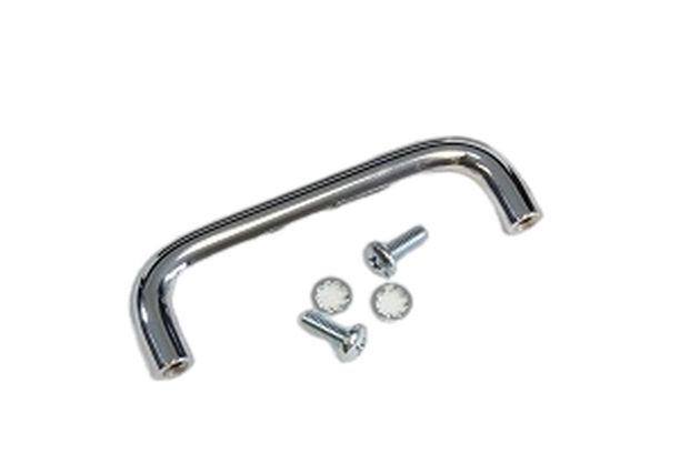 Hammond Chrome Steel Drawer Handle 30 mm Height, 99mm Width, 10mm Length