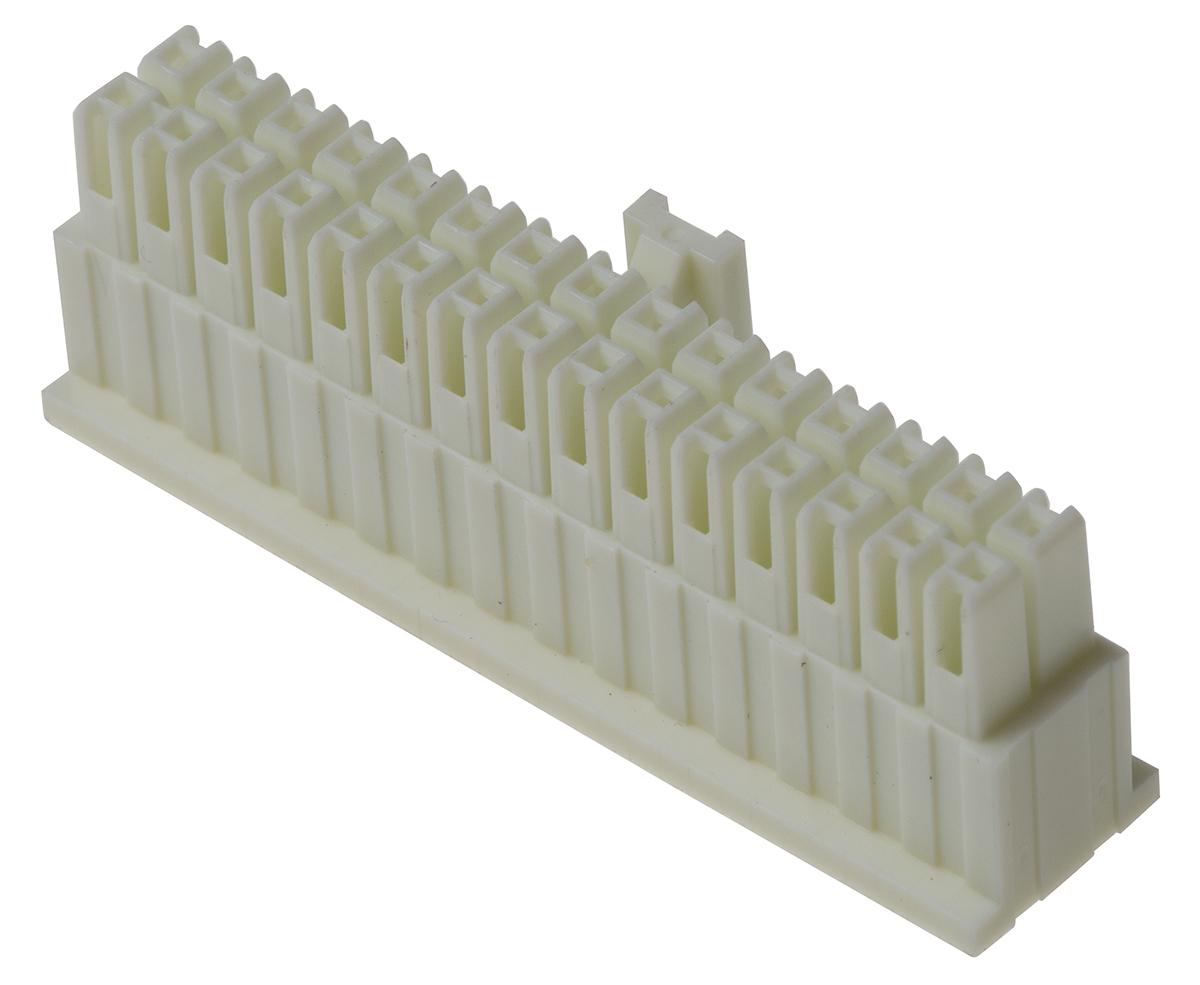 Samtec, IPD1 Male Crimp Connector Housing, 2.54mm Pitch, 30 Way, 2 Row