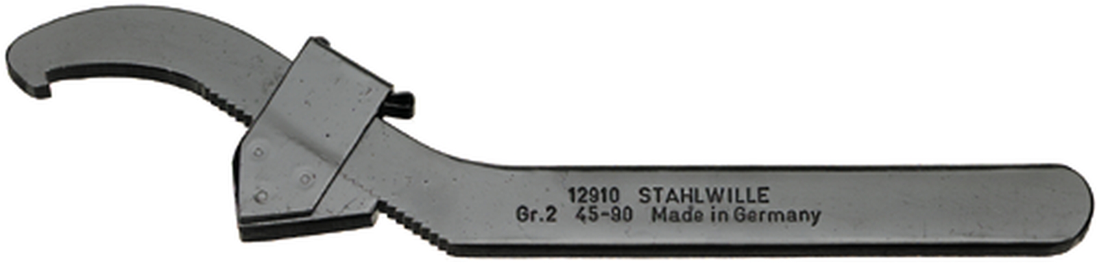 STAHLWILLE 44010003 165mm Hook Spanner 265 mm Chrome Vandium Steel