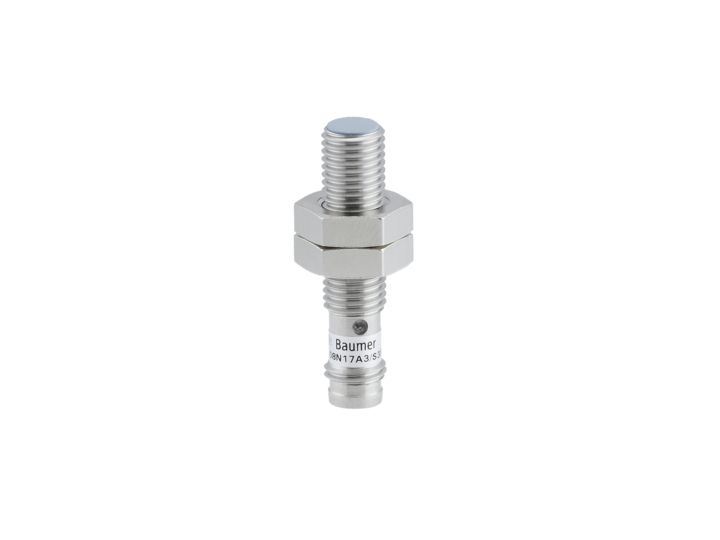 Baumer Proximity Threaded Barrel Proximity Sensor, M8, 2 mm Detection, PNP NC, 6 → 30 V