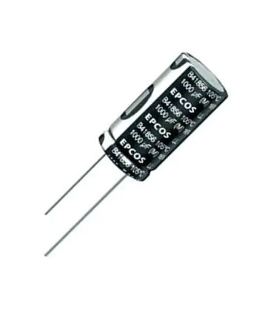 EPCOS 220μF Aluminium Electrolytic Capacitor 50V dc, Radial, Through Hole - B41856C6227M000