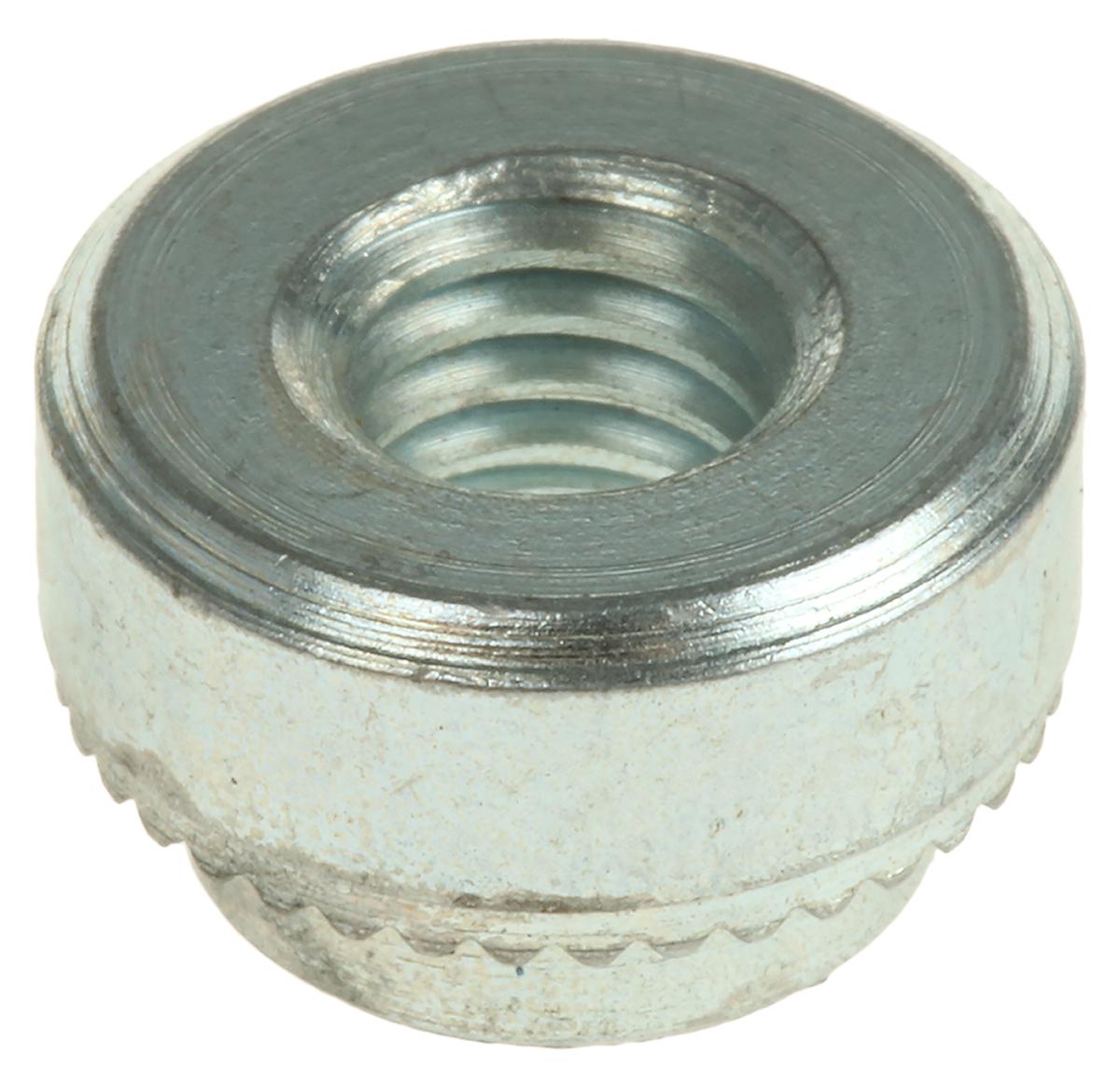 Hank Zinc plated & clear Passivated Steel Rivet Bush, M6