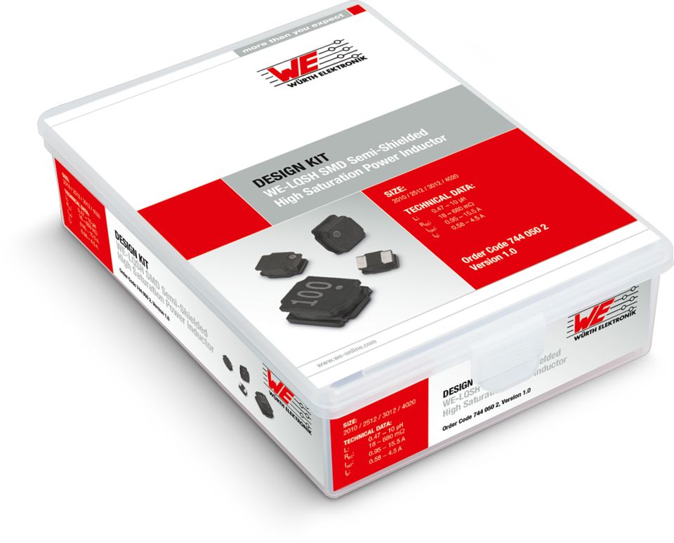 Wurth Elektronik Inductor Kit, 26 pieces