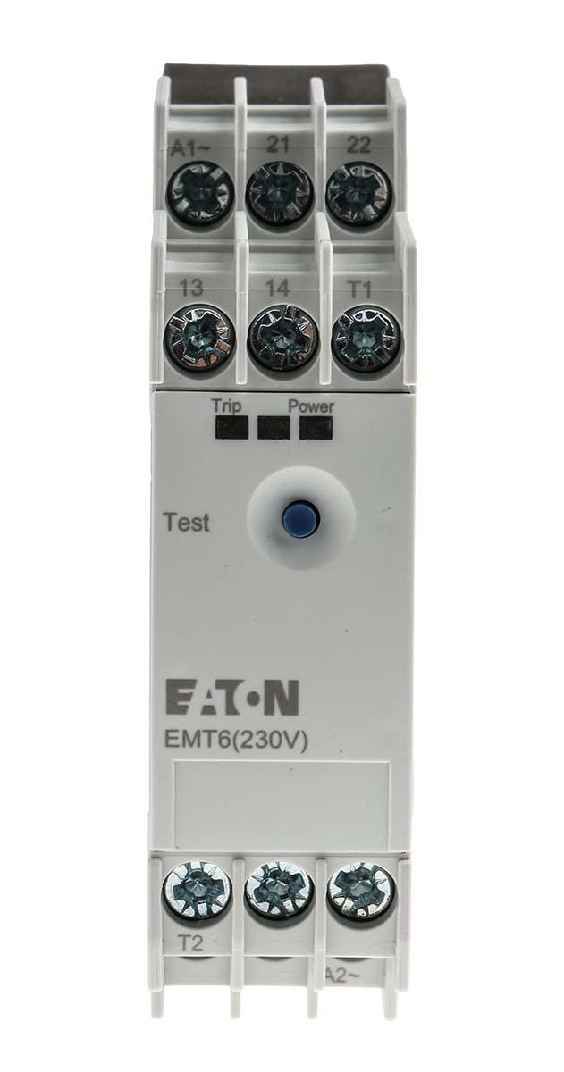 Eaton Overload Relay 1NO + 1NC, 3 A Contact Rating, 2 W, 230 Vac, EMT