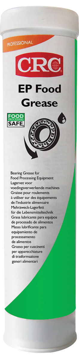 CRC Aluminium Complex, Synthetic Lubricant Grease 400 g FPS EP FOOD GREASE,Food Safe