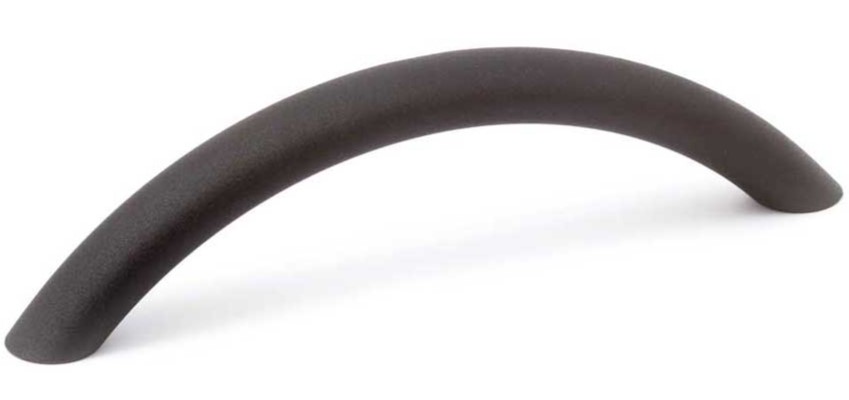 RS PRO Matt Black Aluminium Handle 57mm Height, 25mm Width, 227mm Length