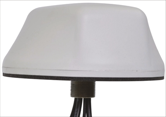 Mobilemark LTM-403-3C3C3C2C-WHT-180 Dome Multiband Antenna with SMA Connector, 2G (GSM/GPRS), 3G (UTMS), 4G (LTE), GPS,