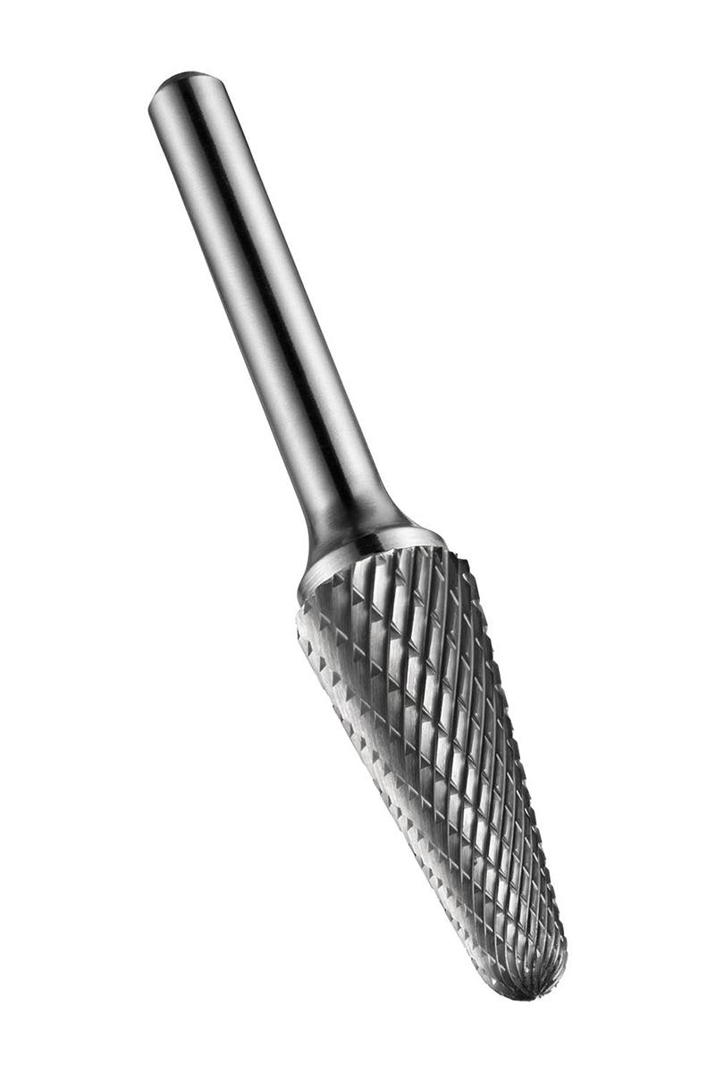 Dormer Ball Nosed Cone Burr, 12.7mm Capacity, Carbide Blade