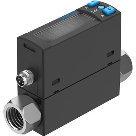 Festo SFAH Series Flow Rate Measurement Flow Sensor, 4 L/min Min, 200 L/min Max