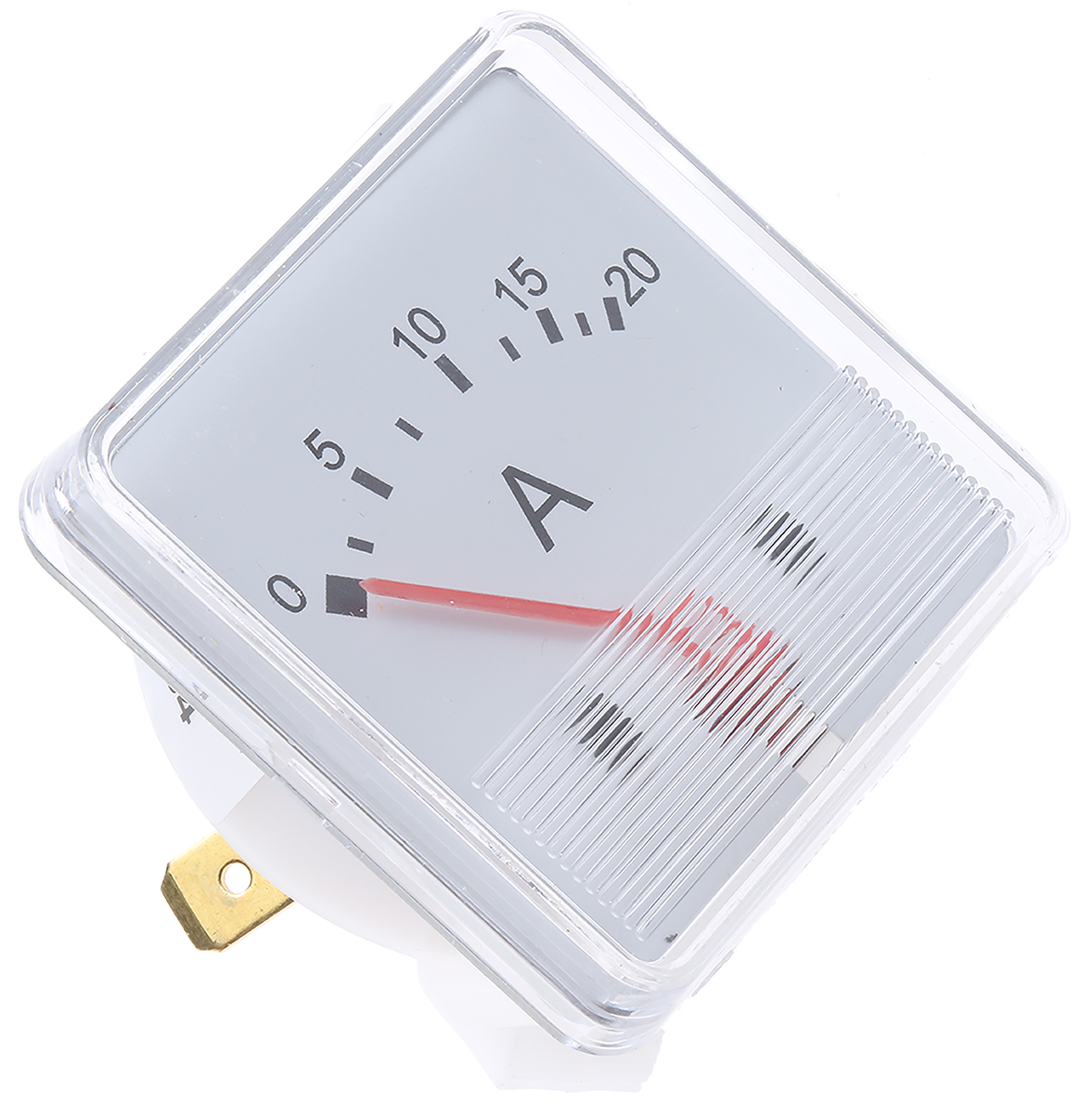 HOBUT F3PAM Analogue Panel Ammeter 20A DC, ±8 % Moving Iron