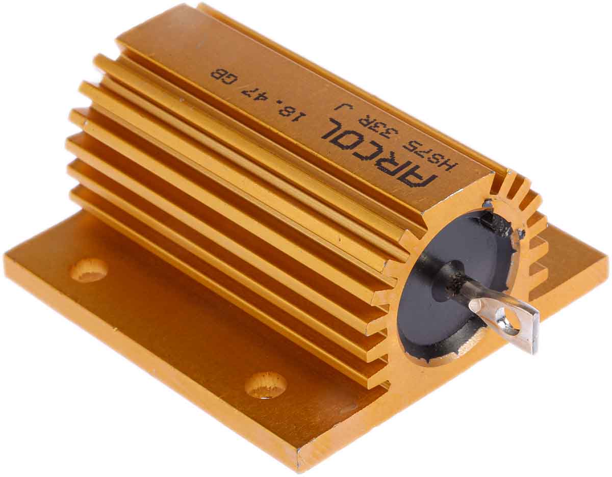 Arcol, 33Ω 75W Wire Wound Chassis Mount Resistor HS75 33R J ±5%