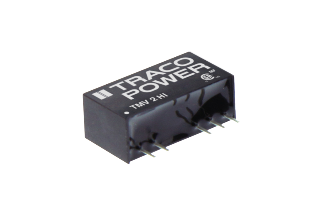 TRACOPOWER TMV 2HI DC-DC Converter, 5V dc/ 400mA Output, 13.5 → 16.5 V dc Input, 2W, Through Hole, +80°C Max