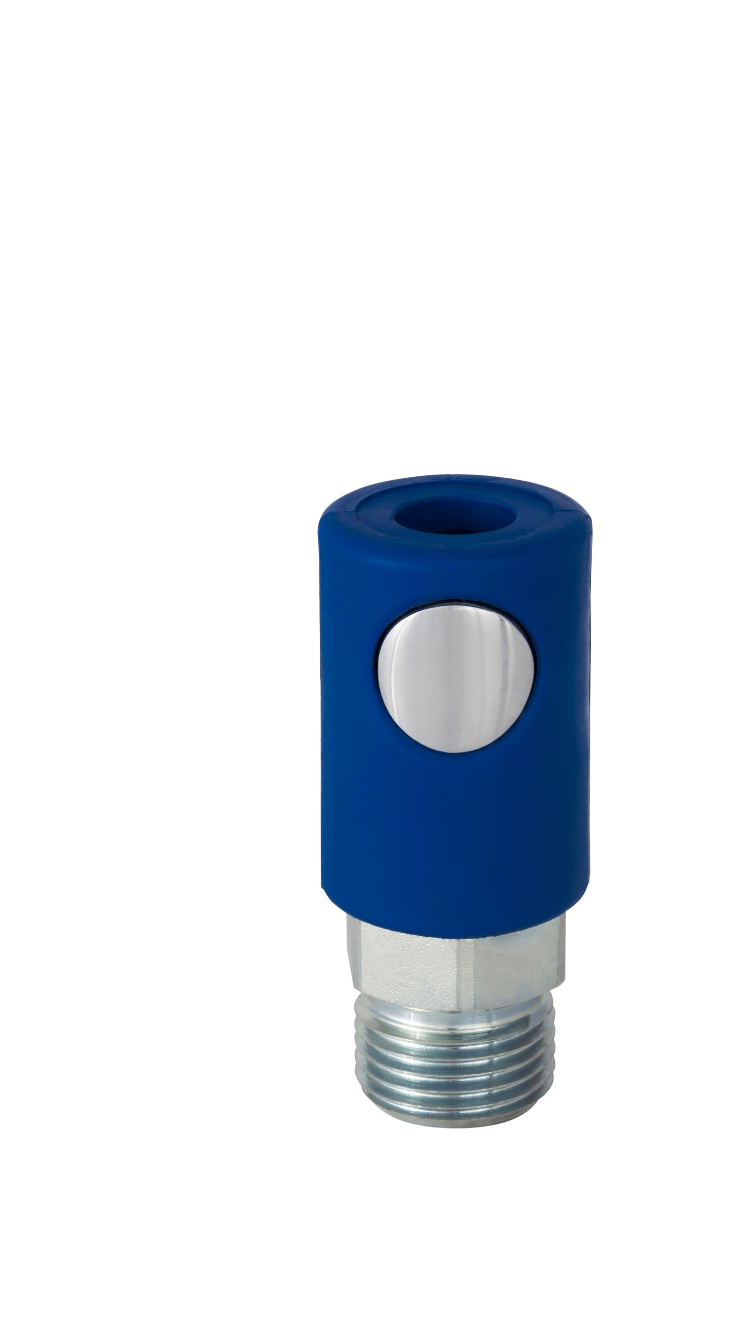 RS PRO Plastic, Steel Female Pneumatic Quick Connect Coupling, NPT 1/4 Male Threaded
