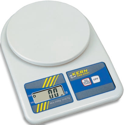 Kern EMB 5.2K1 Precision Balance Weighing Scale, 5.2kg Weight Capacity, With RS Calibration