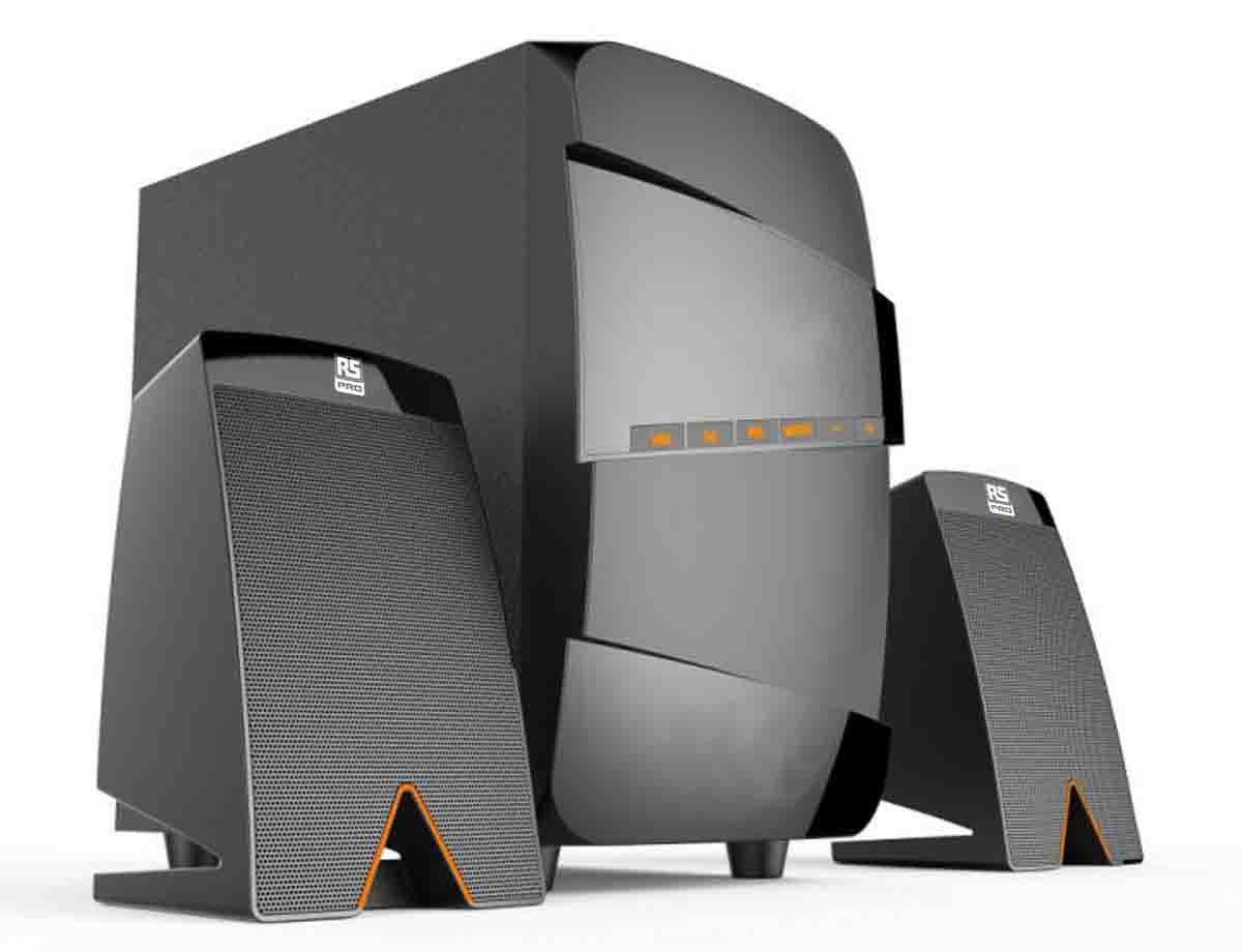 RS PRO 10W Speaker Set, 40 → 20KHz, 4 Ω