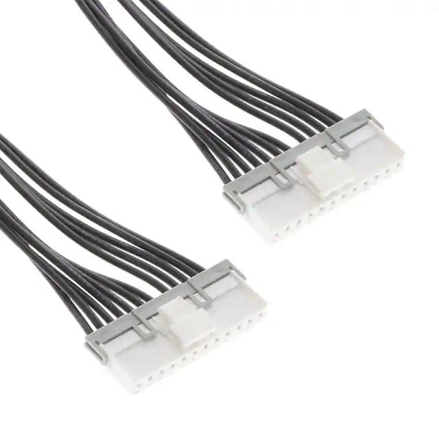 Molex 12 Way Female Mini-Lock to 12 Way Female Mini-Lock Wire to Board Cable, 300mm