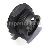 Amphenol Industrial Circular Connector, 8 Contacts, Front, Standard Connector, Socket, Female, IP68, X-LOK Series