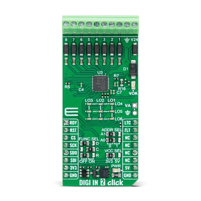MikroElektronika MIKROE-6049 DIGI In 2 Click Development Board Signal Conversion Development Kit