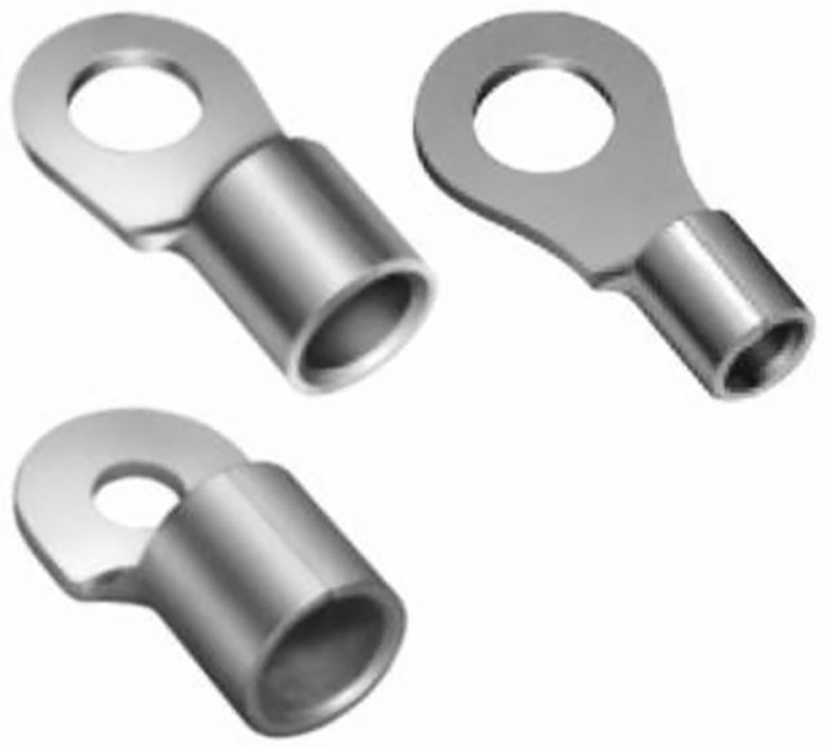 JST Uninsulated Ring Terminal, 4mm Stud Size, 2.6mm² to 6.6mm² Wire Size