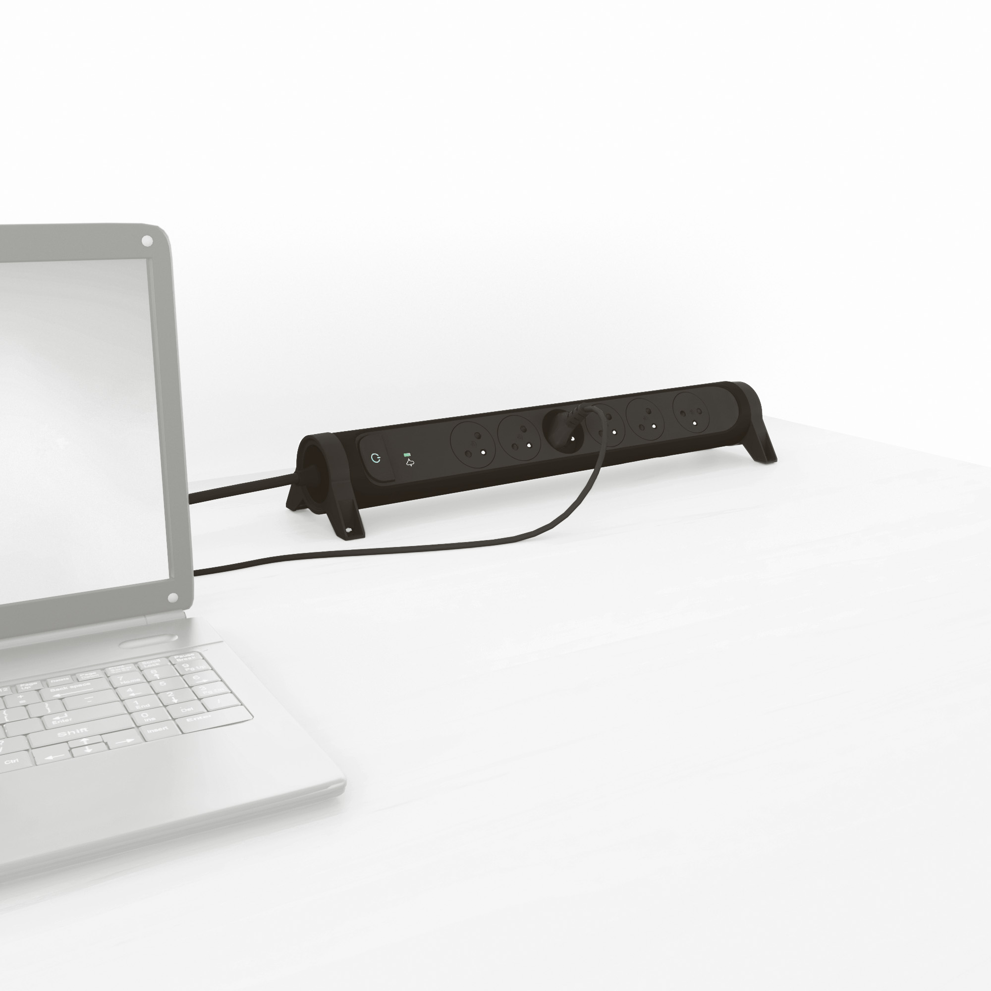 Legrand 1.5m 6 Socket Type E - French Extension Lead