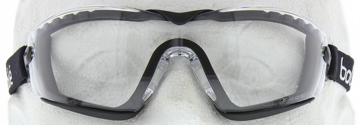 Bolle Safety, Scratch Resistant Anti-Mist Safety Goggles with Clear Lenses