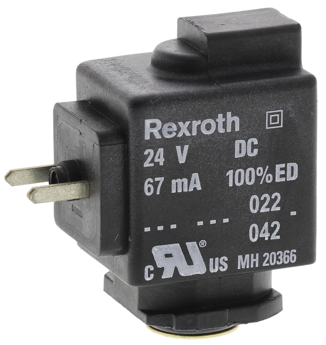 EMERSON – AVENTICS Replacement Solenoid Coil Solenoid Valve Coil 5420930220, 36 Port, 24 V G3/2, G 3/2