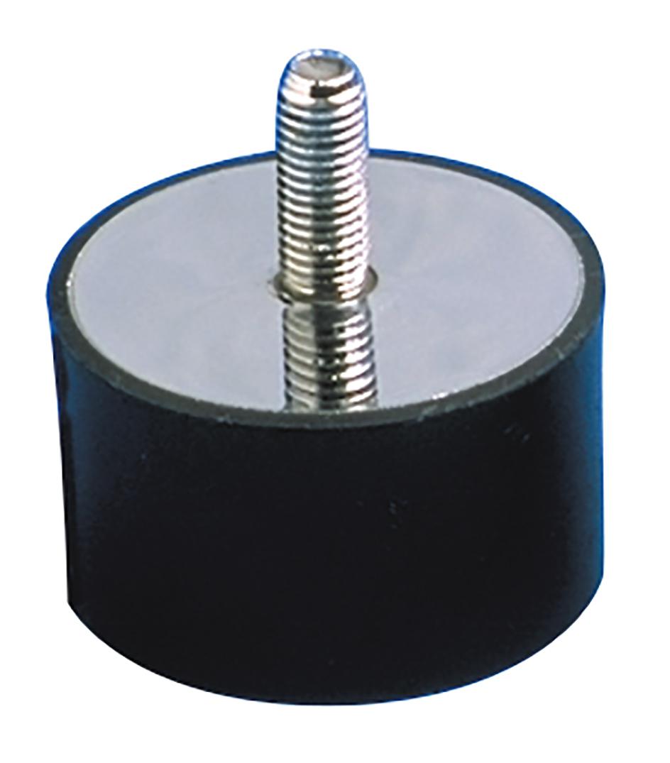 Paulstra Hutchinson M6 Anti Vibration Mount, Male to Female Bobbin with 35daN Compression Load