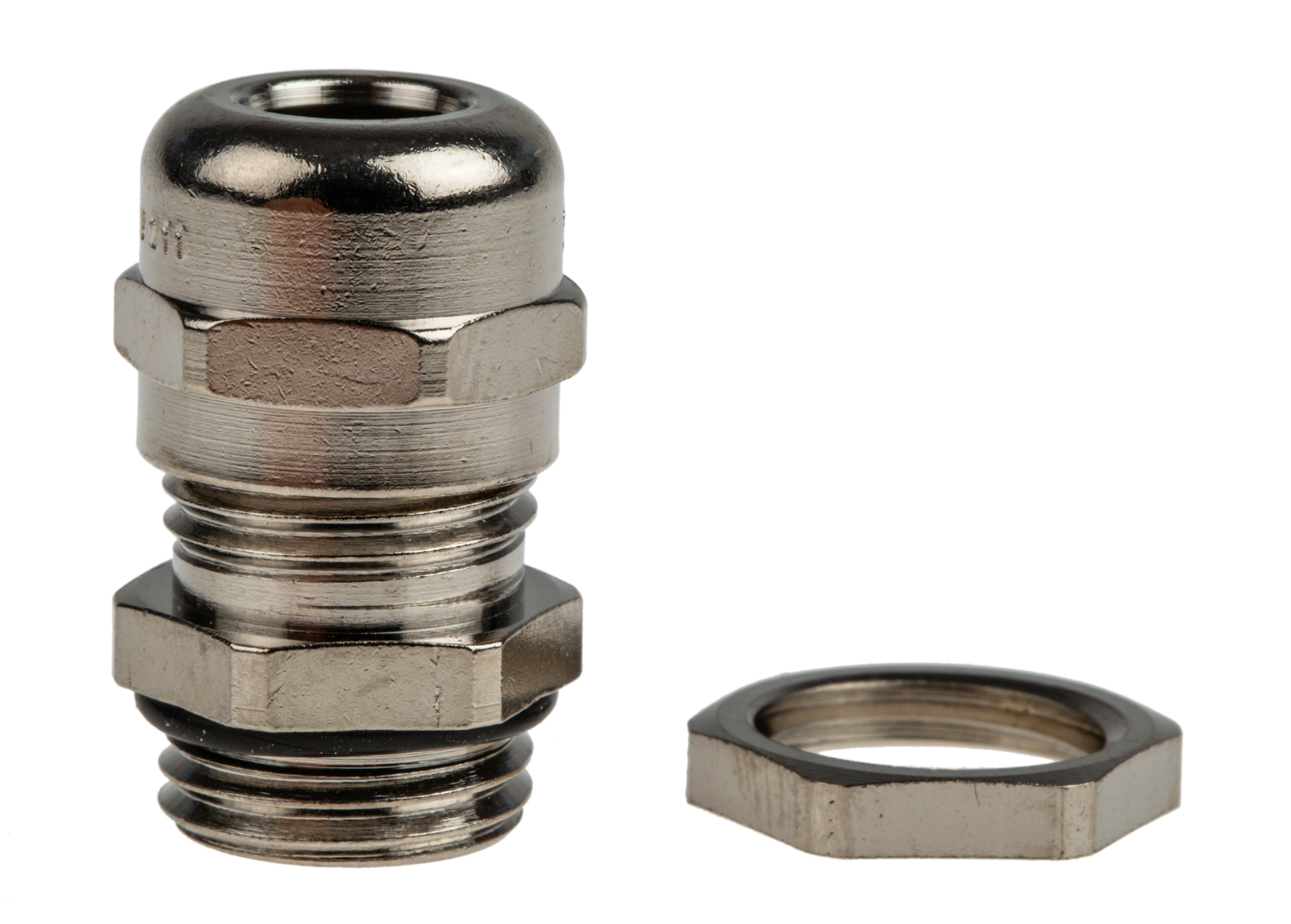 Lapp SKINTOP Series Metallic Nickel Plated Brass Cable Gland, PG7 Thread, 2mm min., 6.5mm max., IP68