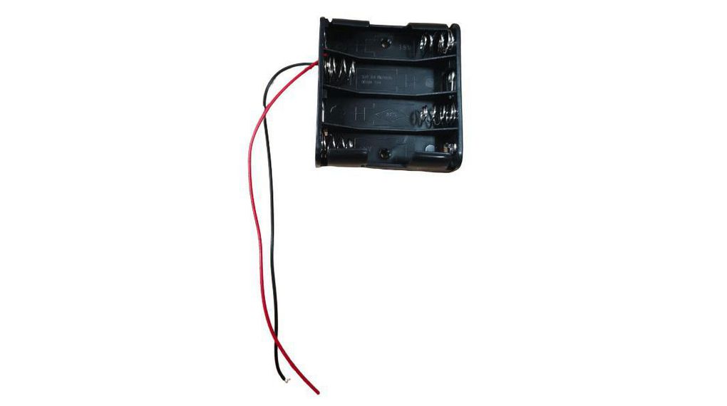 RND, RND 305 Series 4 Way Battery Connector, Surface Mount