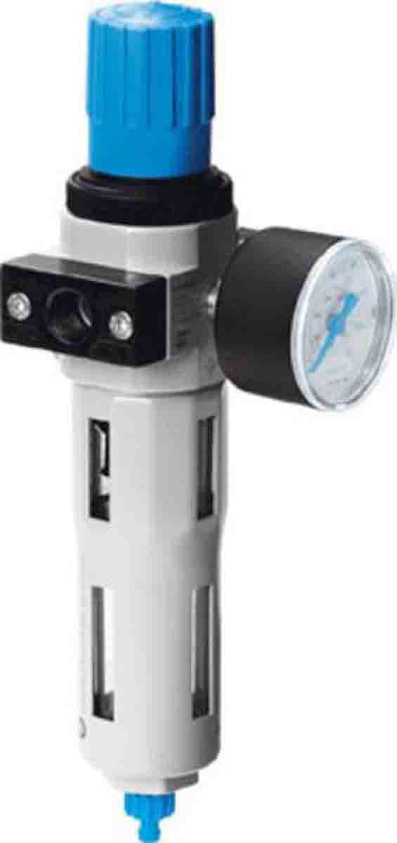 Festo LFR Polycarbonate Filter Regulator, 40μm, G 1/4, Manual, 16 bar, 159631
