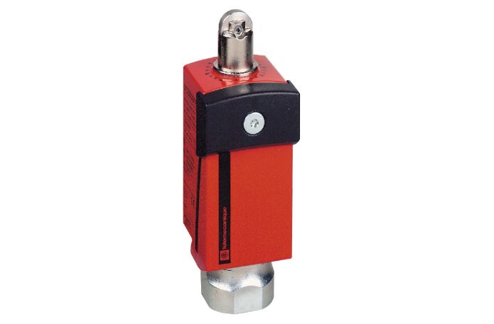 Telemecanique Sensors XCS Series Roller Plunger Limit Switch, 2NO/2NC, IP66, IP67, 3P, Plastic Housing, 300V ac Max, 6A