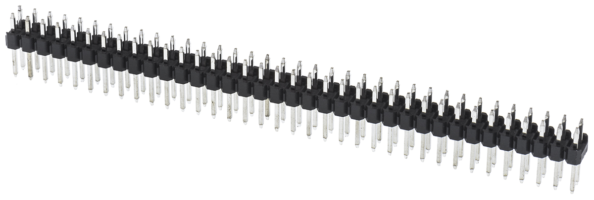 HARWIN M20 Series Straight Through Hole Pin Header, 72 Contact(s), 2.54 mm Pitch, 2 Row, Unshrouded