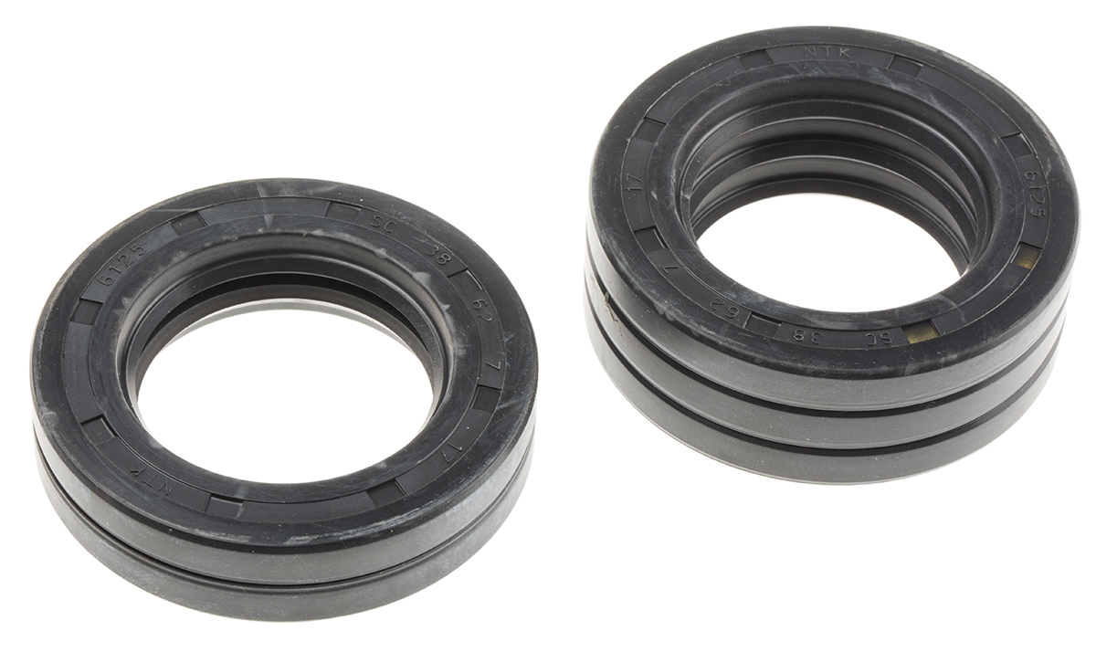 RS PRO Nitrile Rubber Seal, 38mm ID, 62mm OD, 7mm