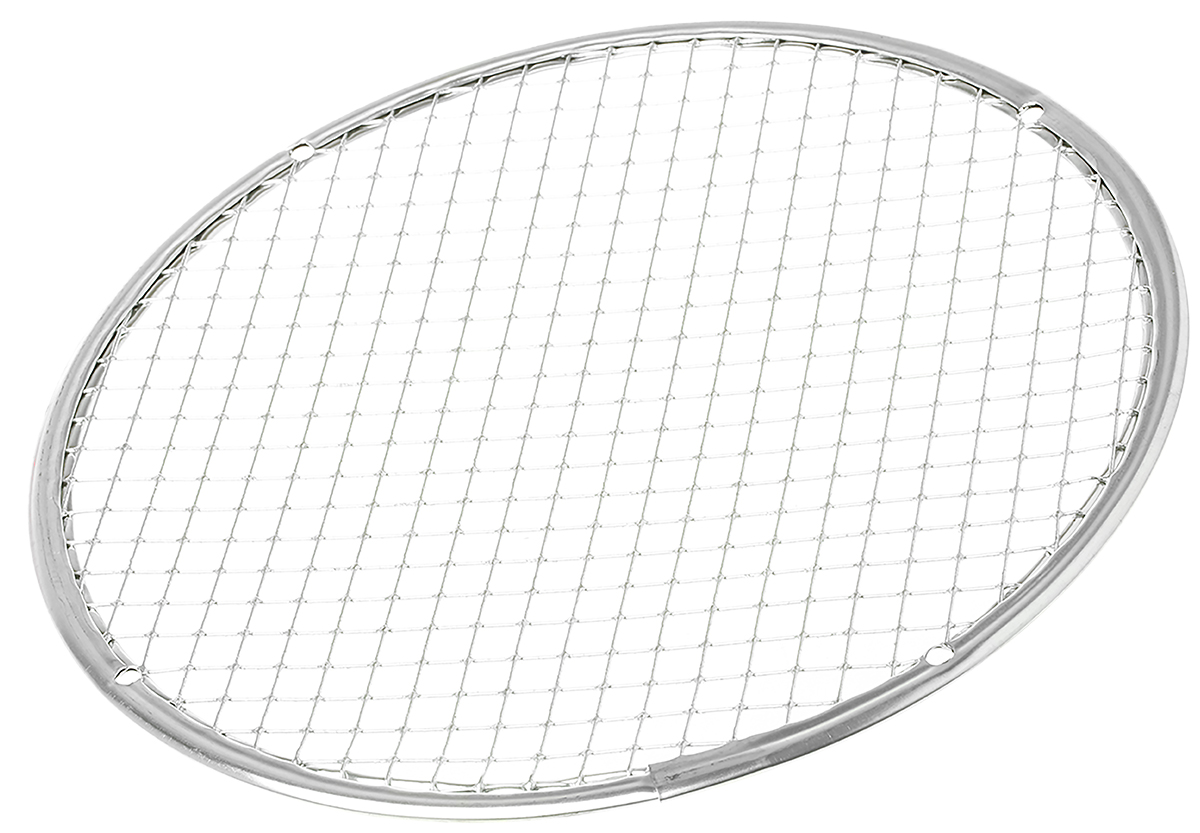 ebm-papst Galvanised Steel Finger Guard for 180mm Fans, 194mm Hole Spacing