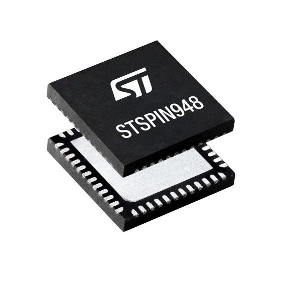 STMicroelectronics STSPIN948TR, DC Motor Motor Driver IC 48-Pin, VFQFPN-48
