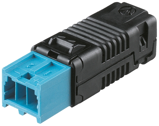Wieland BST14i Series Connector, 2-Pole, Male, Cable Mount, 3A, IP20