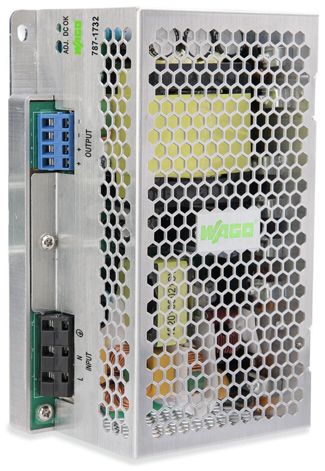 WAGO Switching Power Supply, 787-1732, 24V dc, 8A, Dual Output, 125 → 375V Input Voltage
