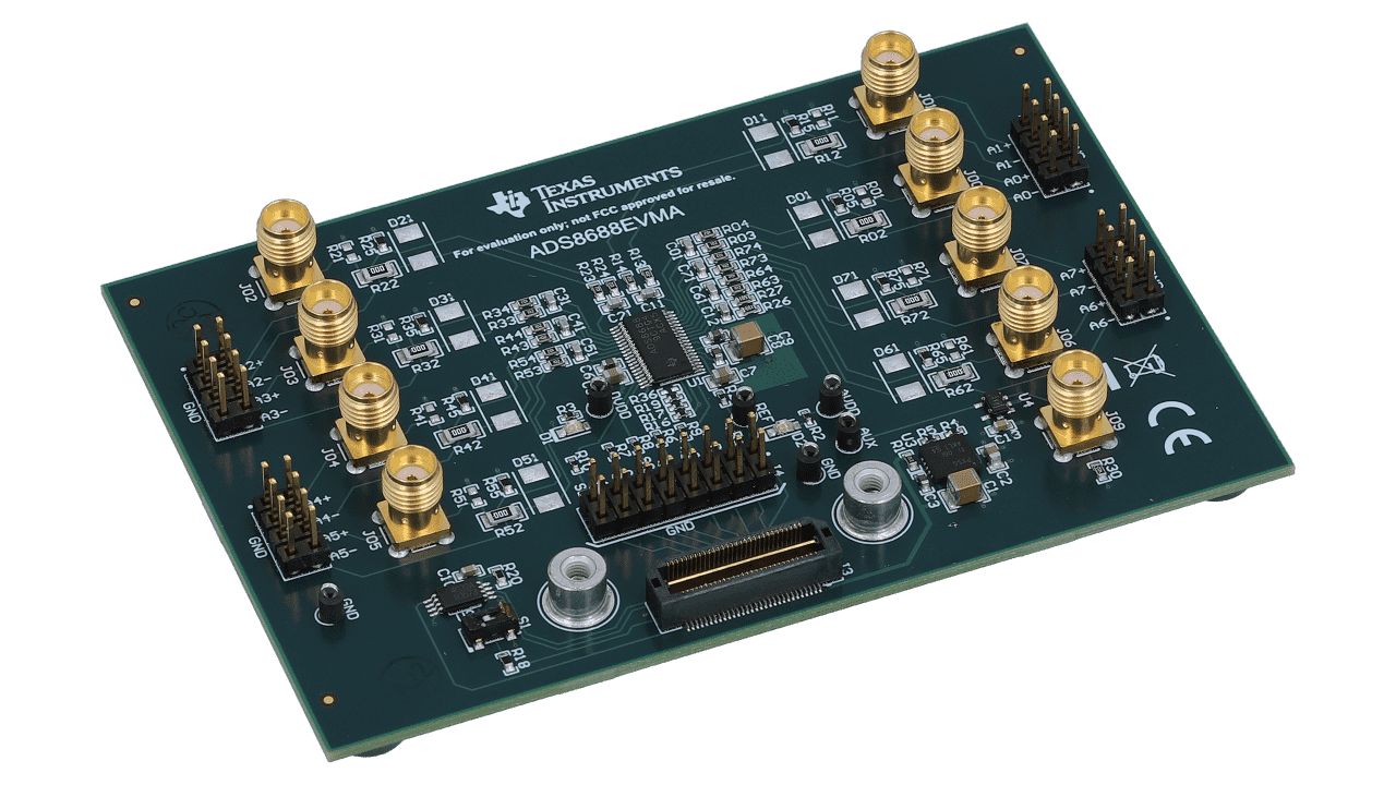 Texas Instruments ADS8688EVM-PDK ADC Demo Kit Demonstration Kit Evaluation board