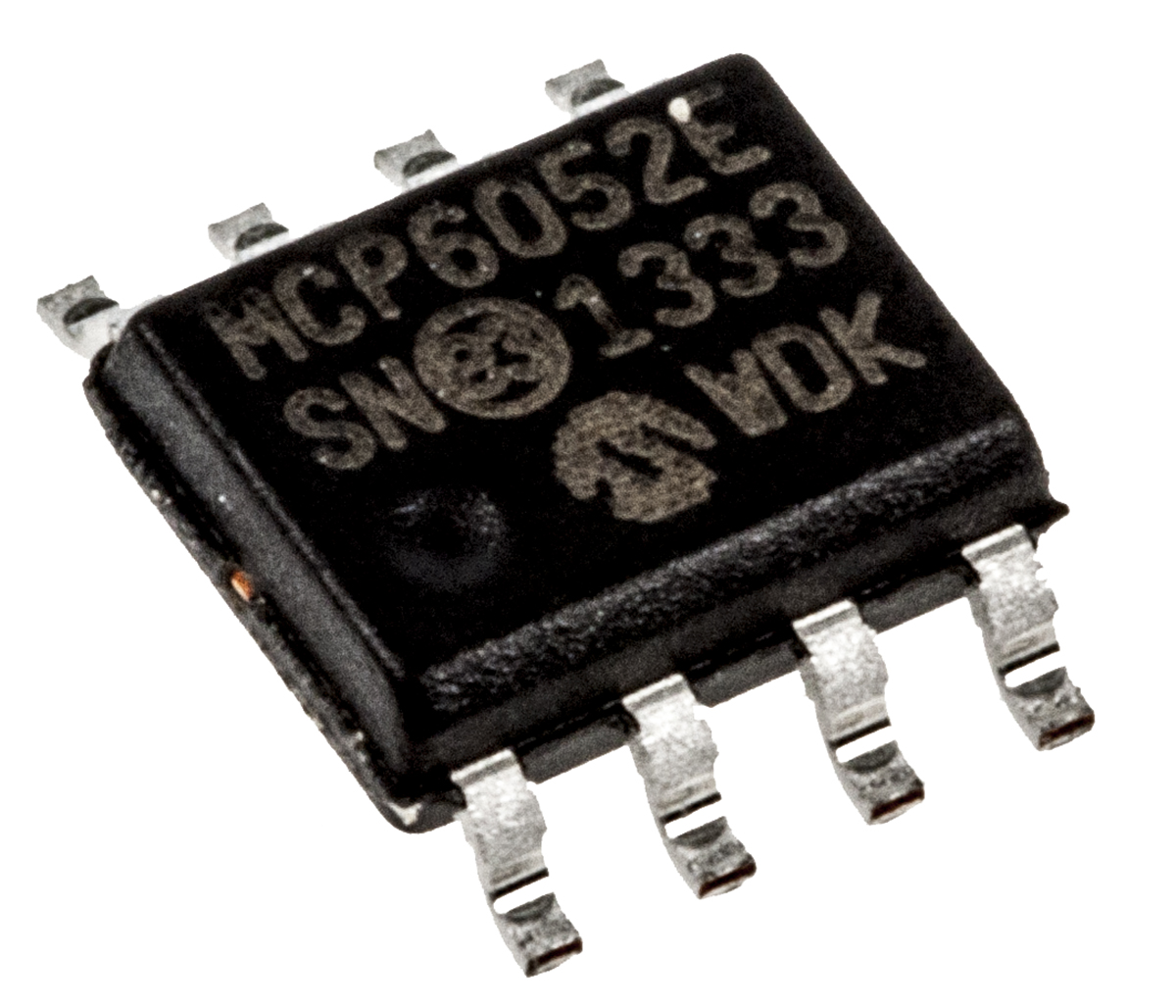 MCP6052-E/SN Microchip, Operational Amplifier, 380 kHz, 8-Pin 6 V SOIC