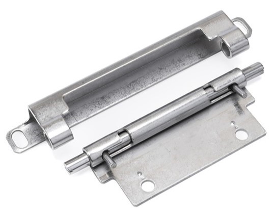 RS PRO Stainless Steel Concealed Hinge with a Removable Pin, 126mm x 17.5mm