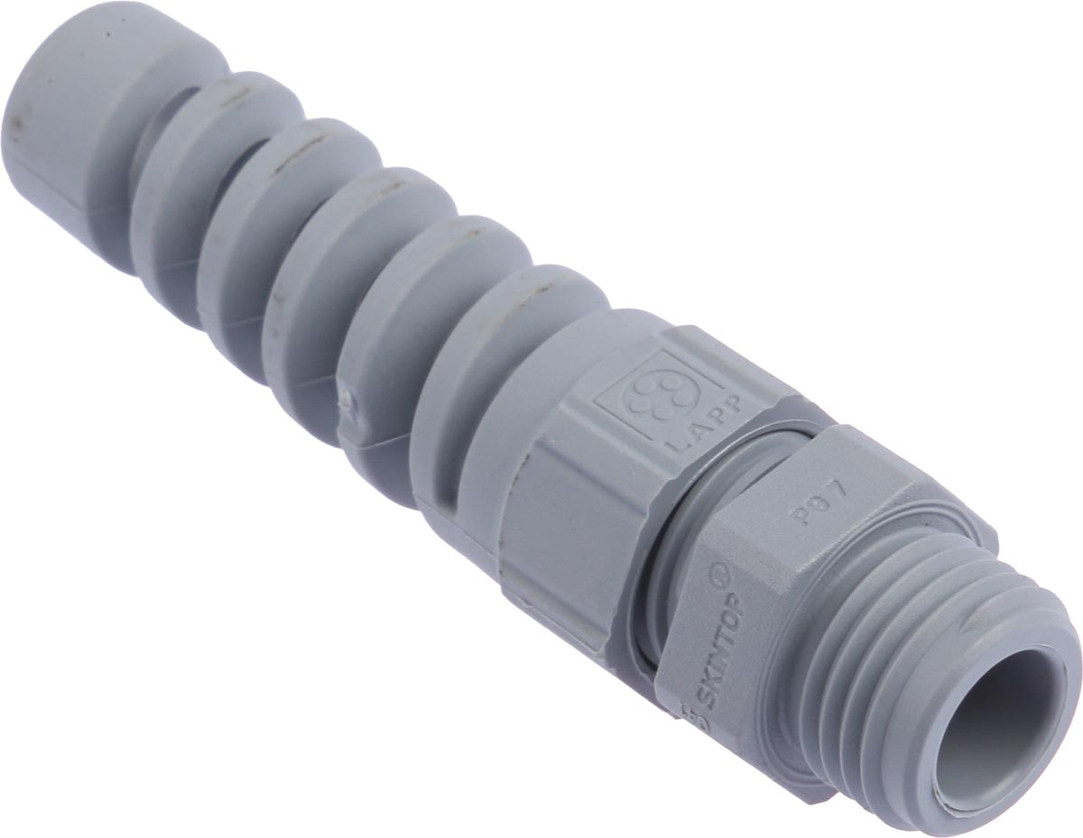 Lapp SKINTOP Series Grey Polyamide Cable Gland, PG7 Thread, 2.5mm min., 6.5mm max., IP68