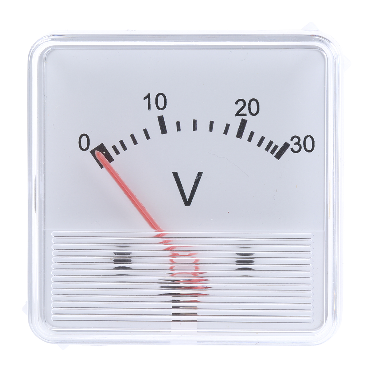 HOBUT Analogue Voltmeter DC ±8 %, 41.5 (Dia.) mm