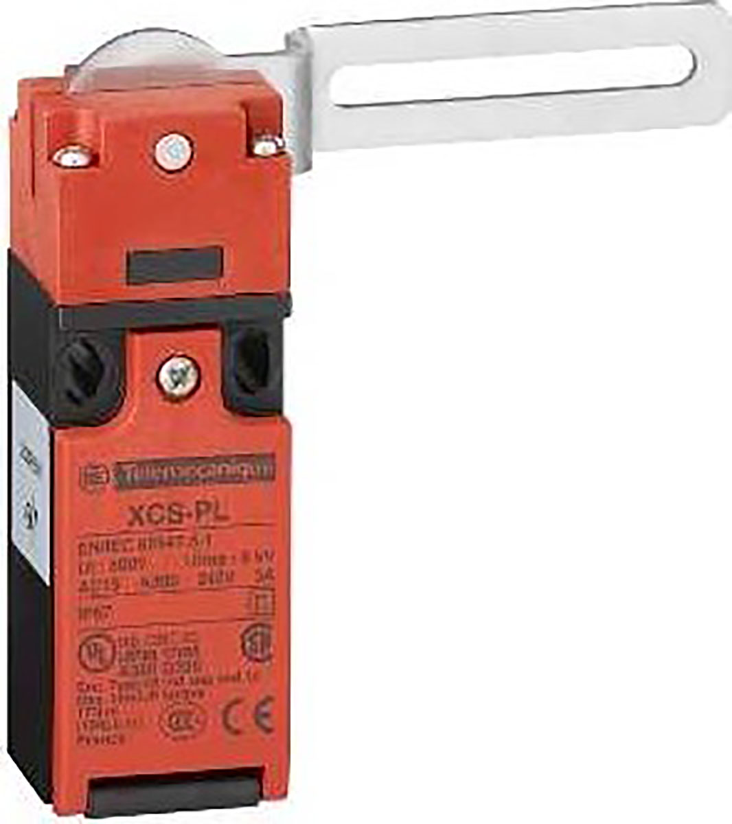 Telemecanique Sensors XCS Series Straight Lever Interlock Switch, 2NC, IP67, DP, Glass Fibre Reinforced Nylon Housing