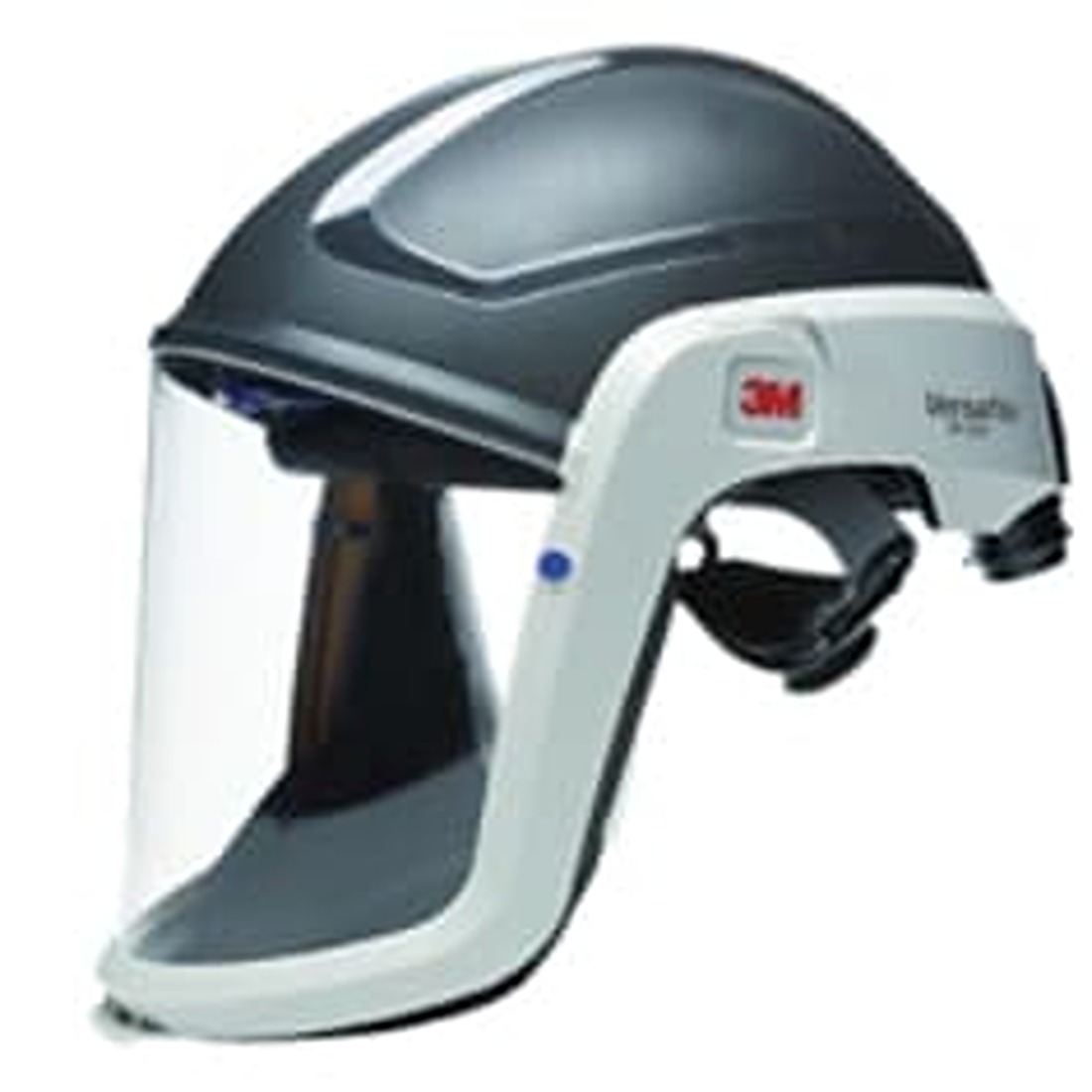 3M M-306 Black Helmet with Chin Strap, Adjustable