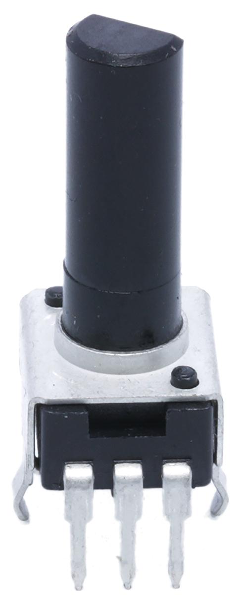 Bourns PTV09 5kΩ Rotary Potentiometer 1-Gang, Panel Mount (Through Hole), PTV09A-4225F-B502